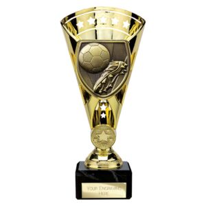 Cobra Star Trophy Cup Football Boot and Ball Gold Cobra Star Trophy Cup Football Boot and Ball Gold Trophy HQ 2