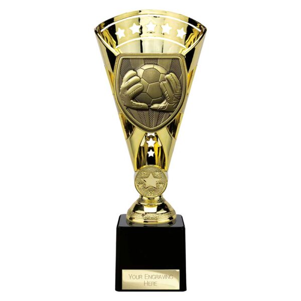 Cobra Star Trophy Cup Football Goal Keeper Gold Trophy HQ