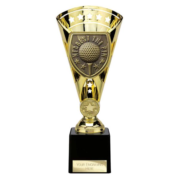 Cobra Star Trophy Cup Golf Nearest the Pin Gold Trophy HQ