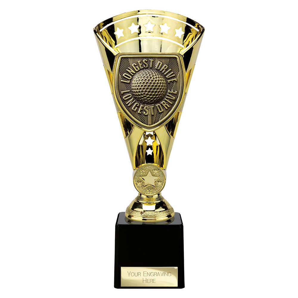 Cobra Star Trophy Cup Golf Longest Drive Gold Trophy HQ Cobra Star Trophy Cup Golf Longest Drive Gold Trophy HQ