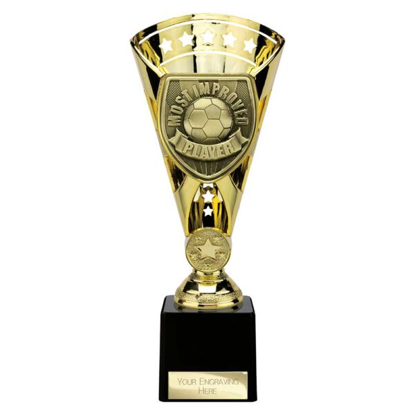 Cobra Star Trophy Cup Most Improved Player Gold Trophy HQ