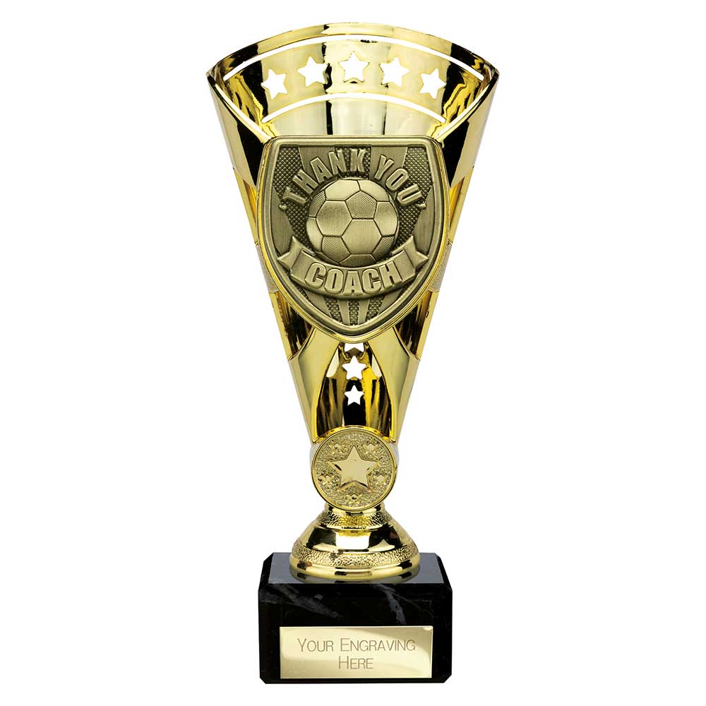 Cobra Star Trophy Cup Thank you Coach Gold Cobra Star Trophy Cup Thank you Coach Gold Trophy HQ 3
