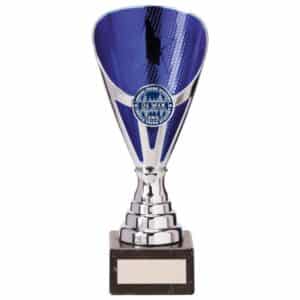 Rising Stars Premium Trophy Silver and Blue Trophy HQ