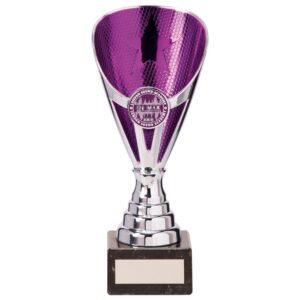 Rising Stars Premium Trophy Silver and Purple Trophy HQ