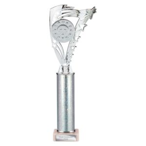 Frenzy Multi Award Tube Trophy Silver Frenzy Multi Award Tube Trophy Silver Trophy HQ