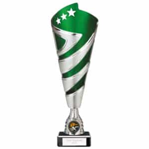 Hurricane Altitude Trophy Cup Silver and Green Trophy HQ