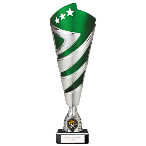 Hurricane Altitude Trophy Cup Silver and Green Trophy HQ