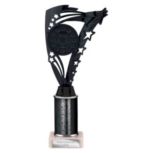 Frenzy Multi Award Tube Trophy Black Frenzy Multi Award Tube Trophy Black Trophy HQ