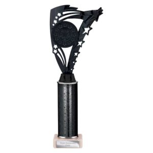 Frenzy Multi Award Tube Trophy Black Trophy HQ