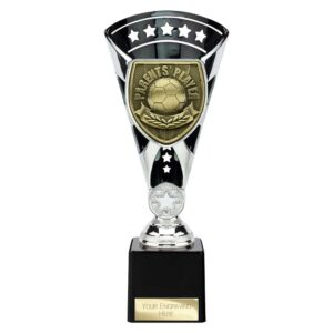 Cobra Star Trophy Cup Parents Player Silver and Black Trophy HQ