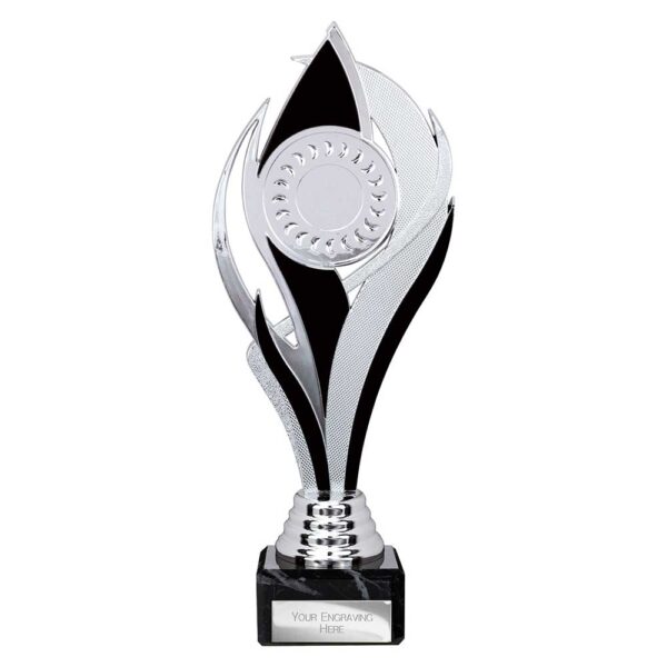 Volcano Trophy Silver and Black Trophy HQ