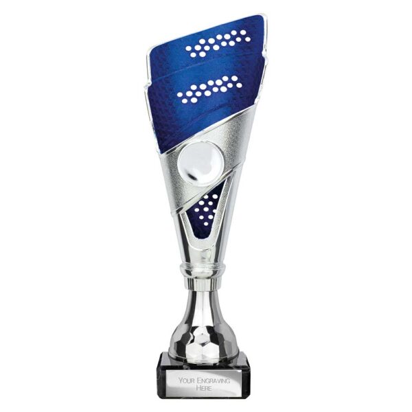 Predator Trophy Silver and Blue Trophy HQ