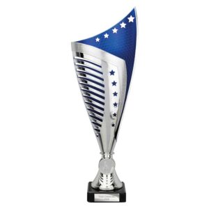 Nebula Trophy Silver and Blue Trophy HQ