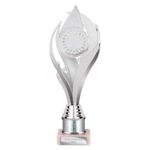 Volcano Multi Award Tube Trophy Silver Trophy HQ