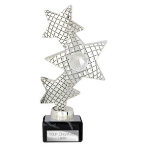Trinity Star Multi Award Plastic Trophy Silver Trophy HQ
