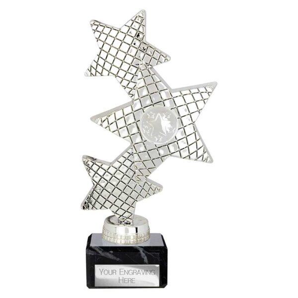 Trinity Star Multi Award Plastic Trophy Silver Trophy HQ