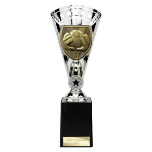 Cobra Star Trophy Cup Football Goal Keeper Silver Cobra Star Trophy Cup Football Goal Keeper Silver Trophy HQ 2