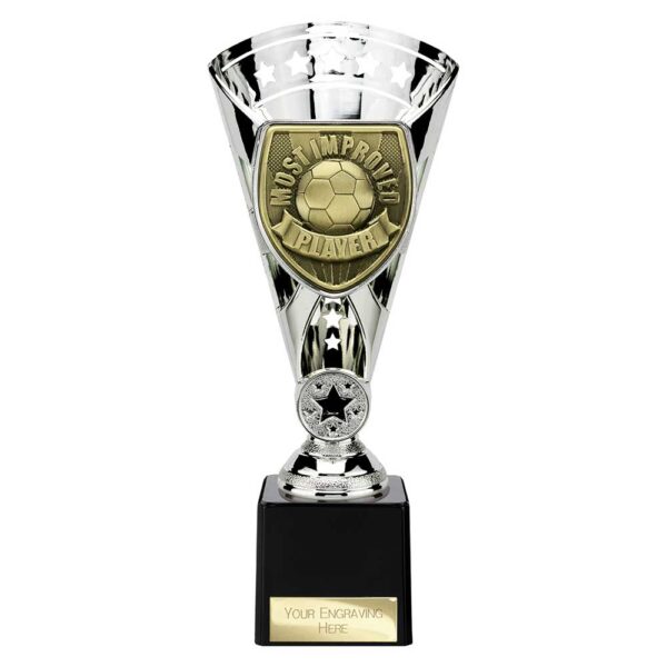Cobra Star Trophy Cup Most Improved Player Silver Trophy HQ