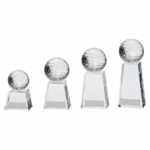 Voyager Golf Crystal Award Trophy HQ