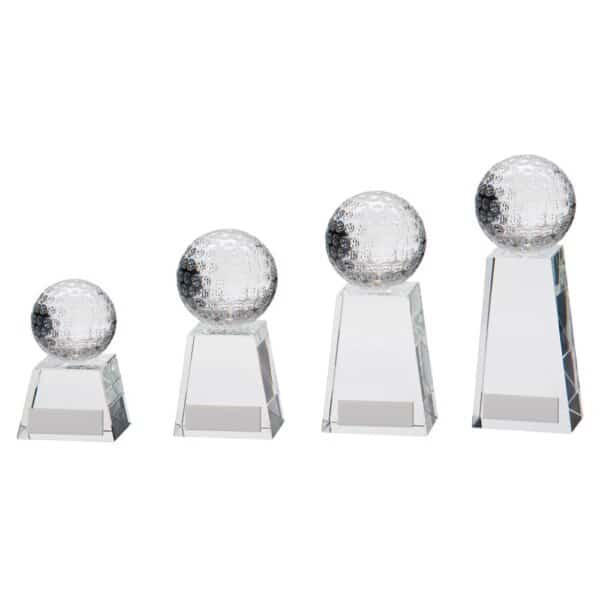 Voyager Golf Crystal Award Trophy HQ