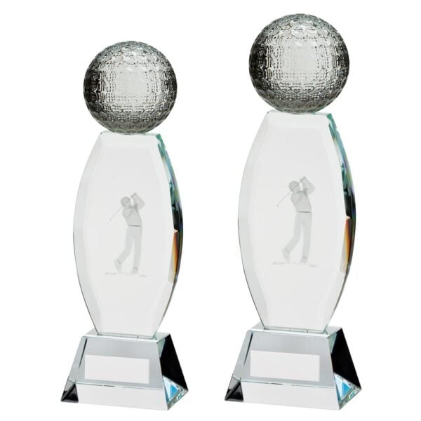 Infinity Golf Crystal Award Trophy HQ
