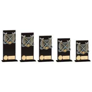 Euphoria Hero Field Hockey Glass Award Trophy HQ