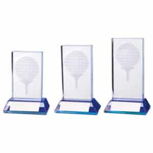 Davenport Golf Crystal Award Trophy HQ