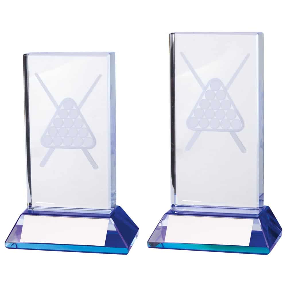 Davenport Pool and Snooker Crystal Award Trophy HQ Davenport Pool and Snooker Crystal Award Trophy HQ