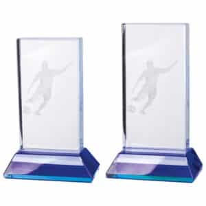 Davenport Football Crystal Award Trophy HQ