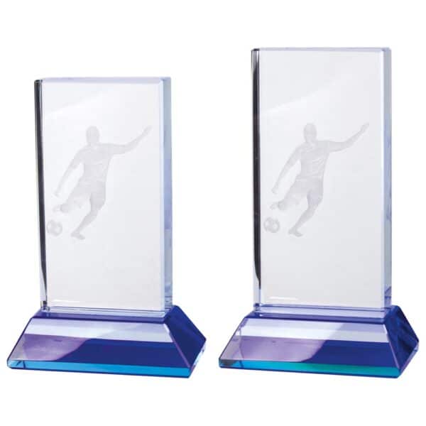 Davenport Football Crystal Award Trophy HQ