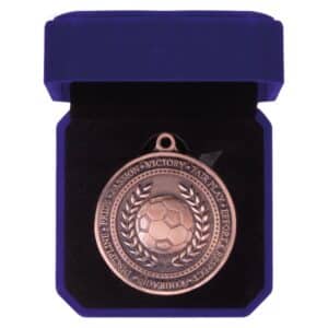 Olympia Football Medal and Box Trophy HQ