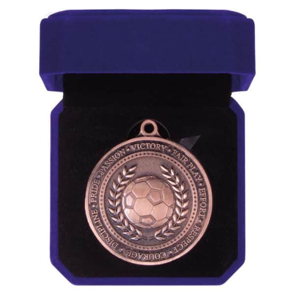 Olympia Football Medal and Box Trophy HQ