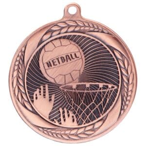 Typhoon Netball Medal Trophy HQ