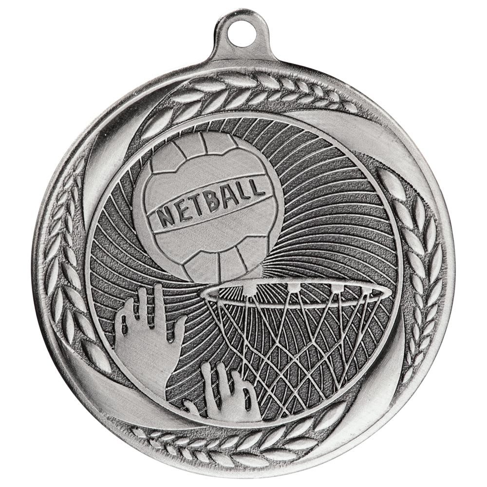 Typhoon Netball Medal Typhoon Netball Medal Trophy HQ 4