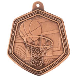 Falcon Basketball Medal Trophy HQ