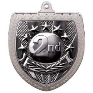 Cobra 2nd Place Shield Medal Trophy HQ