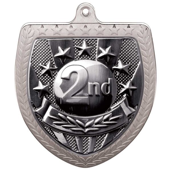 Cobra 2nd Place Shield Medal Trophy HQ