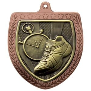Cobra Running Shield Medal Trophy HQ