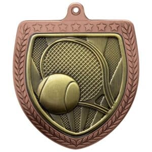 Cobra Tennis Shield Medal Trophy HQ