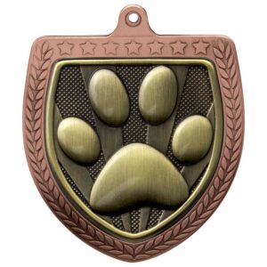 Cobra Dog Obedience Shield Medal Trophy HQ