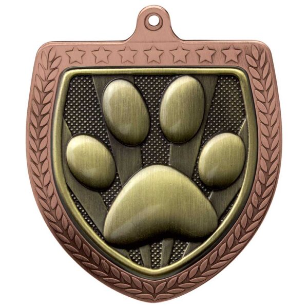 Cobra Dog Obedience Shield Medal Trophy HQ