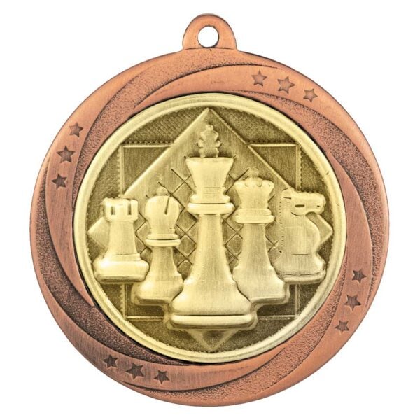 Superstar Chess Medal Trophy HQ