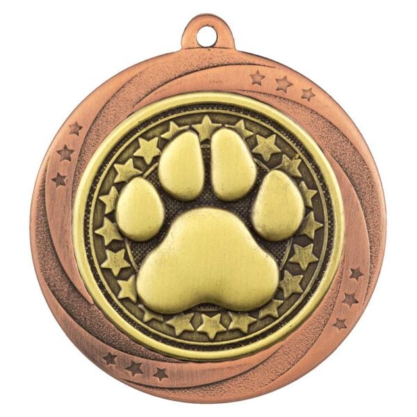 Superstar Dog Agility Medal Trophy HQ