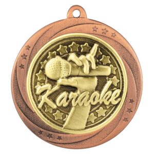 Superstar Karaoke Medal Trophy HQ