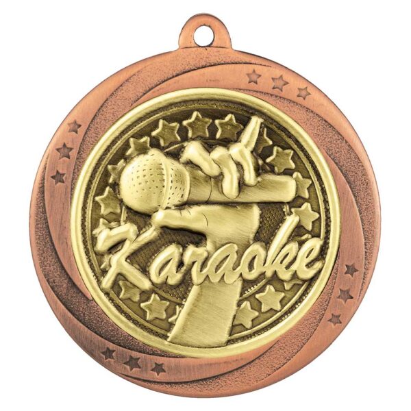 Superstar Karaoke Medal Trophy HQ