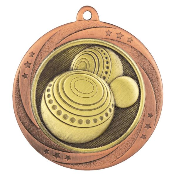 Superstar Lawn Bowls Medal Trophy HQ