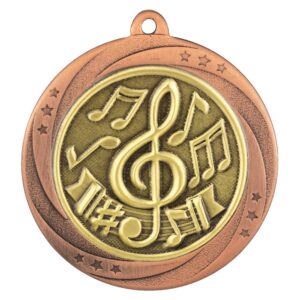 Superstar Music Medal Trophy HQ