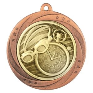 Superstar Swimming Medal Trophy HQ