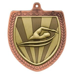 Cobra Swimming Shield Medal Trophy HQ