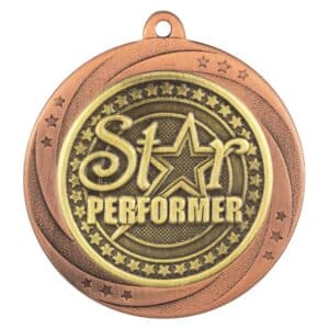Superstar Star Performer Medal Trophy HQ